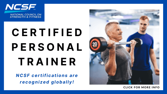 personal trainer certification online - NCSF (National Council on Strength and Fitness)