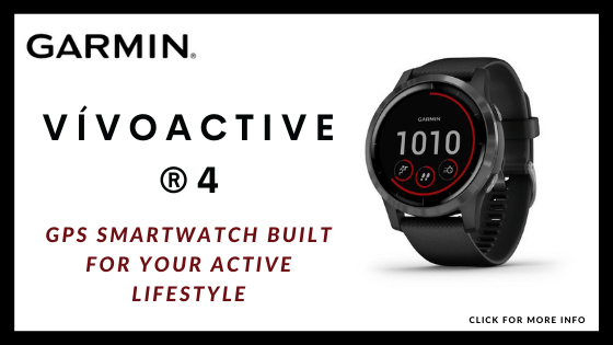 fitness tracker bracelet - Garmin Vivoactive 4